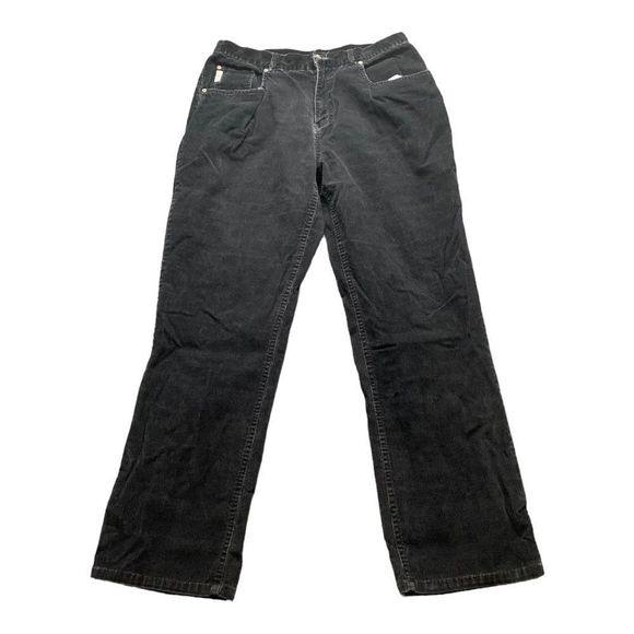 Vintage Women’s Nevada Jeanswear Black Corduroy Jeans - Picture 2 of 7